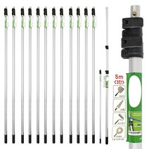 감따는기구 도구 밤따기 감따기 수확기 감장대 과일 수확망, A-2 고급 레버식 감장대 3단 약5m, 1개