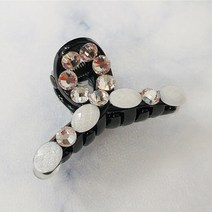 SUNNYDAY 미니 큐빅 꼬임 앞머리 반머리 집게핀 헤어집게핀 성인 여성 헤어핀 머리핀 삔 PP9