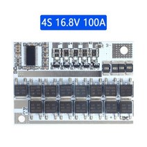 G2030 3s/4s/5s Bms 12v 16.8v 21v 3.7v 100a 리튬 이온 Lmo 삼원 배터리 보호 회로 기판 폴리머 밸런스 충, 03 4S 16.8V 100A