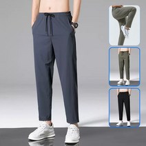 남자 스판 스팬츠 여름 쿨팬츠 메쉬 아이 바지 슬랙스 정장바지 팬츠