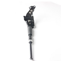 24인치 28인치 자전거용 중형 자전거 킥스탠드 산악자전거 MTB 알루미늄 합금 사이드 리어 주차 지원킥스탠드, 01 Brown