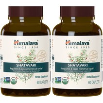 Himalaya 유기농 샤타바리 아스파라거스 60정x2, 1개, 기본