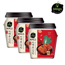(냉장)비비고 썰은배추김치(용기)500g, 3개, 1.5kg
