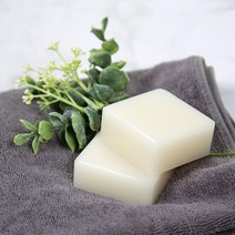 맑을담 모유비누 만들기 키트 diy 재료, 투명베이스1kg, 핑크클레이20g