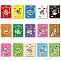 [희망상점] 종이나라 클레이나라 클레이 점토 15색 낱개 110g, 분홍
