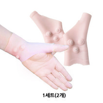 손목통증 테니스 골프에 좋은 아대 자석 관절 밴드 손목보호대 SM-100 1세트, 1개