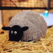 양 인형 피규어 장난감 선물, 60cm, 그레이