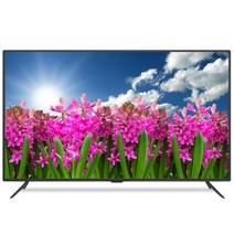 삼성패널 중소기업 65인치 UHD 4K TV 165cm LED TV 스탠드형 벽걸이 가능 방문 설치 1등급, 벽걸이형 방문설치(상하좌우 브라켓)