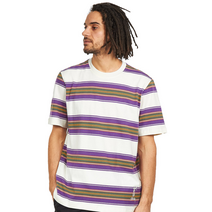 스투시반팔 멀티 스트라이프 남자반팔티 MULTI STRIPE SHIRT