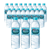 백산수 백두산물 500ml 생수 용천수, 40개