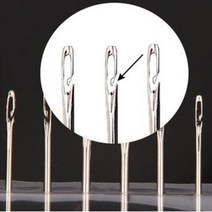 12개입 자동바늘 요술 바늘 실 꿰기 바늘귀 쉬운 끼우기 뚫린