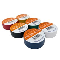 동성 PVC 전기테이프 절연테이프, 동성 - 백색(흰색), 1개