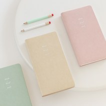 위클리 플래너 스케줄러 신년 플랜 슬림형 2023 다이어리 주간계획 업무 회의 노트, 06클로버그린