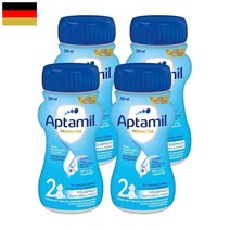 독일 내수용 압타밀 프로누트라 2단계 액상 분유 200ml 4팩