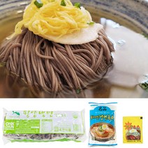 옥천냉면 평양냉면 10인분(2kg)+동치미육수 10봉+겨자소스 10개, 1set