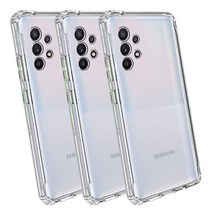 스톤스틸 갤럭시 점프 A32 5G 카메라 보호 투명 젤리 방탄 케이스 a326 1+1+1
