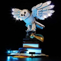 Popbricks 레고 76391용 LED 조명 키트 레고 호그와트 콘과 호환되는 LED 조명 세트 - 컬렉터 에디션 빌딩 세트 (라이트 키트 레고 없음)-기본 버전 조명, Remote Control Version