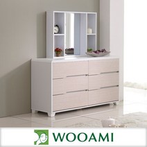 글레이 와이드화장대세트, 올화이트