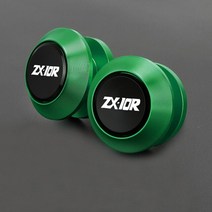 가와사키 ZX 10R ZX10R ZX-10R 2004-2019 2020 2021 닌자 ZX 10R 2022 오토바이용 스윙 암 스풀 리어 스탠드 나사 슬라이더 8mm, 24 C M8 green
