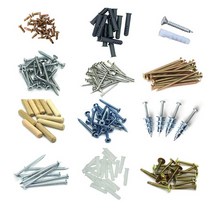 못 세트 나사못 피스 나무 칼블럭 세트 고정 앙카, 못 석고앙카4P