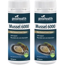 1+1 굿헬스 뉴질랜드 초록홍합 초록입홍합 그린머슬 6000 100캡슐, 1개, 기본