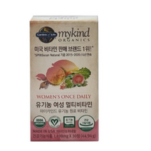 마이카인드 유기농 여성 멀티비타민, 2개, 30정