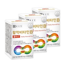 종근당 활력 비타민B 8종 수용성 비타민 복합 건강기능식품, 3개, 60정