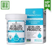 Physicians CHOICE 프로바이오틱스 600억 CFU 30캡슐, 30개(1팩), 60B 프로바이오틱스