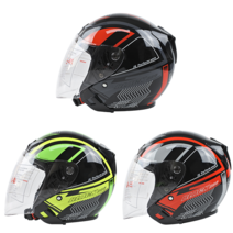 오토바이 바이크 스쿠터 모토모아 조아 JO-A 통풍 하프페이스 오픈페이스 미션, 블랙-도브