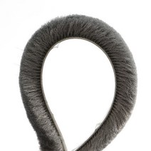 외풍차단 접착식 문풍지 샷시 털문풍지(10M 모 15mm), 단품, 단품