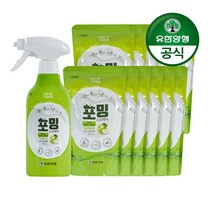 유한양행 [본사직영] 아름다운 주방세제 포밍 스프레이 용기 485mL+리필 500mLx12개, 480mL+500mL, 1개