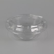 K-507원형 딸기 도시락 피크닉 투명 채소 과일 샐러드 일회용 포장 플라스틱 PE 용기