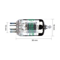 AIYIMAGE 5654W 진공관 밸브 진공 전자관 업그레이드 6J1 6m1 6AK5 6J1P EF95 페어링 오디오 앰프 2 피스