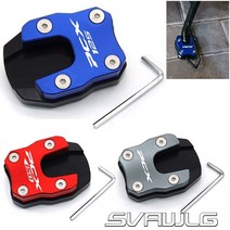 오토바이 튜닝 레이싱엔진 가스켓혼다 PCX125 PCX 125 PCX150 PCX 150 PCX160 2018-2021 용 사이드 스탠드 패드 플레이트 킥스탠드 확대기 지원, 7