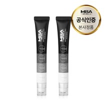 MBA 탈모완화 새치개선 두피 집중케어 모발아 더마 스칼프 인텐시브 블랙턴 앤 프로틴 단백질앰플 20ml (두피전용), 2개