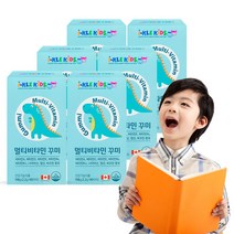 어린이 멀티비타민 젤리 유아 영아 종합비타민 아이클키즈 멀티비타민 90구미 키즈 비타민 영양보충용제품, 6개, 6개