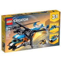 레고 크리에이터 트윈 로터 헬리콥터 31096, 혼합색상