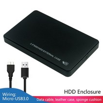 유타이 t22 2.5 sata to usb3.0 hdd 인클로저 모바일 하드 드라이브 케이스 ssd 외장 스토리지 hdd box with usb3.02.0 케이블 abs