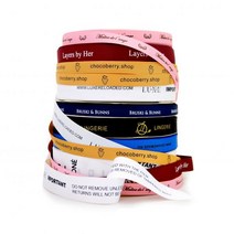 6mm75mm 주문 그로그랭 개인화 된 호의 당 결혼식 훈장을 된 리본 100 야드/많은, 100 yards, 10mm width