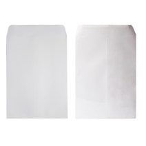 모조 접착식 서류봉투 120g 100매 흰색대봉투