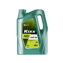 KIXX GS칼텍스 킥스 HD 10W30 6L 상용 디젤 엔진오일, 2개
