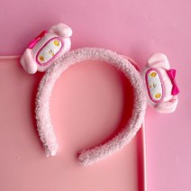 쿠로미 산리오 머리띠 고양이귀 피카츄 캐릭터 Kawaii Sanrio Kuromi Myme, 나의 멜로디, 규격 없음