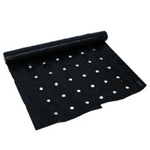 멀칭비닐 유공 흑색 B12-13 0.02mm x 120cm x 400m(4구) 도라지 농사 잡초