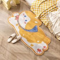 먼지없는 침실 러그 침대 옆 카펫 양털 틈새러그 카페트