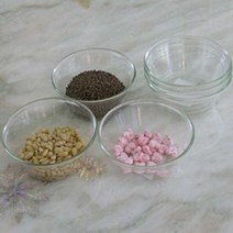 체코 유리볼 화채볼 요거트 디저트볼 쿠프 11cm 6개, 단품