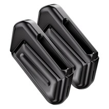 논슬립 모바일 게임 컨트롤러 조정 가능한 전화 홀더 플라스틱 범용 게임 핸들 핸드폰 그립 핸드그립, 검은색, 4.5cmx3.5cmx10cm, ABS 플라스틱