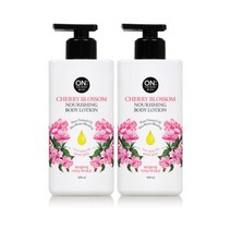 온더바디 체리블라썸 바디로션400ml 2개 957EA3, 온더바디 체리블라썸 바디로션40