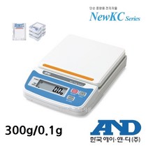 한국AND 그램저울 KC-300 300g 학교 실험 실습 커피 핸드드립 요리, KC-300 ( 300g/0.1g )