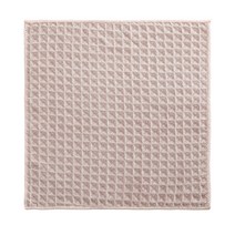 와플 패턴 다목적 가정용 주방 커피 머신 레스토랑 및 바 Washcloths 부드럽고 흡수성 기계 세척 가능, 1pcs 핑크