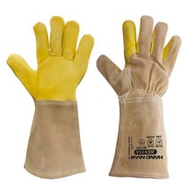 핸드맥스 헤스티아 가죽장갑, 브라운, 14개